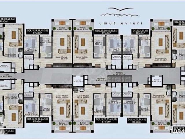 İNEGÖL YUNUS EMRE MAH.2+1,90M2,3.KAT, KAPALI HAVUZ,SATILIK DAİRE