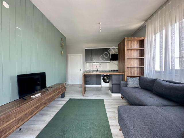 İş Bankası Arkasında Eşyalı Kiralık Asansörlü Binada 1+1 Daire