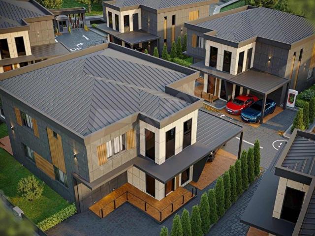 İconova yanı orman manzaralı Site İçerisinde Lüks 5+1 Villa