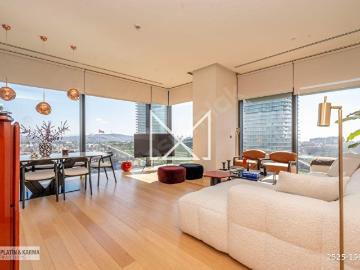 ÇİFTÇİ TOWERS 2.KULE'DE MODERN DEKORASYONLU SATILIK RESIDENCE