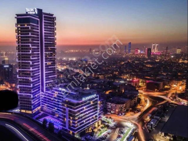 İkon Tower Baza Kısmında Köşe Kapalı Mutfak Daire