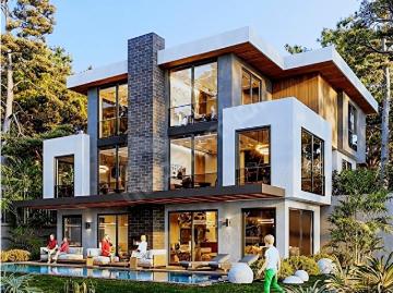 ŞİLE BALİBEYDE SATILIK TAMAMLANMAYA HAZIR LÜKS İKİZ VİLLA