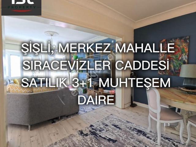 Şişli Merkez Sıracevizlerde Yatırım Fırsatlı 130m² Muhteşem 3+1