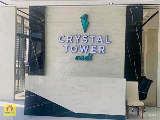 İLKER'in YÜKSELEN YILDIZI CRYSTAL TOWER'da 2+1 EYMİR MANZARALI