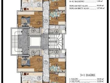 İSTANBUL KADIKÖY ERENKÖYDE TEMELDEN SATILIK 3+1 DAİRE FIRSAT