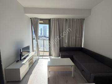 İzmir Bayraklı Ontan'da Eşyalı 1+1 Kiralık Daire
