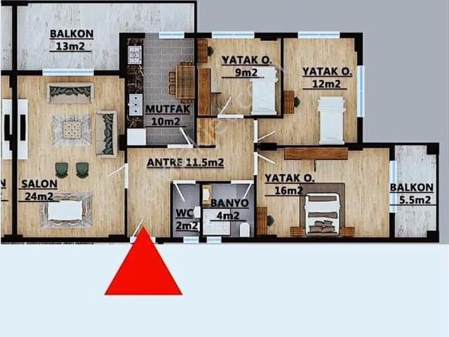İzmit Kuruçeşmenin Üstü Site İçinde Manzaralı Sıfır 3+1 Arakat