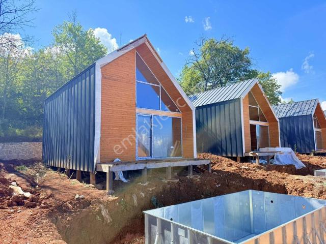 İznik Lott Villaları Göl Manzaralı 287 M2 Havuzlu Ahşap Villa
