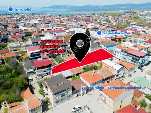 İznik Merkezde Ticari+konut İmarlı Arsa Ve Müstakil Ev