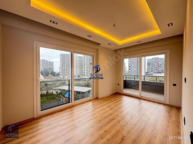 ICON'DAN AKDENİZ MAH'DE HAVUZLU AÇIK BALKONLU ŞIK 2+1