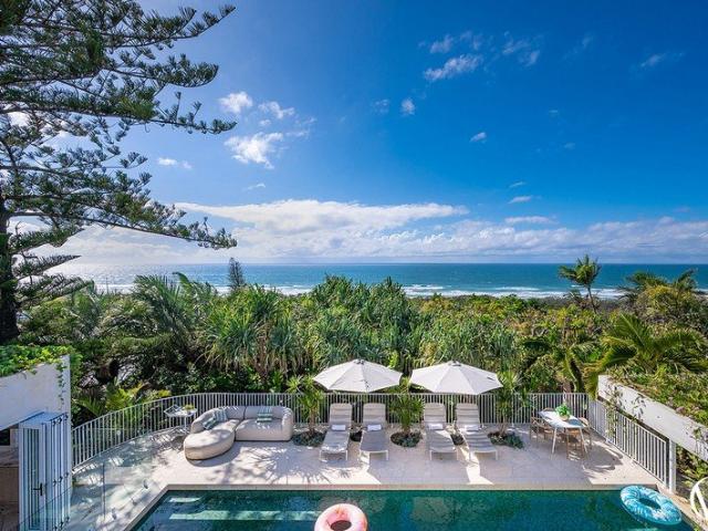 Iconic Beach House with Resort Style Pool & Sweeping Ocean Views