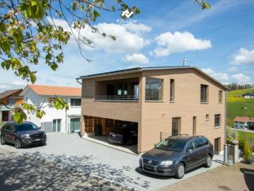 Tafers, Sensebezirk, Kanton Freiburg - Balkon