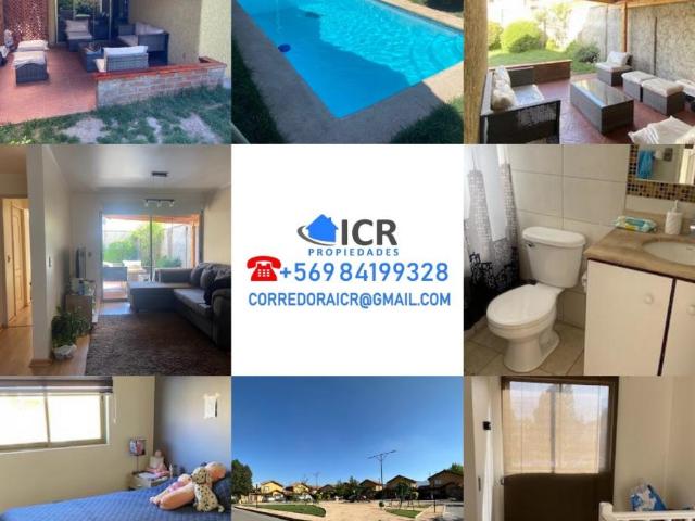 ICR arrienda casa amoblada en san felipe