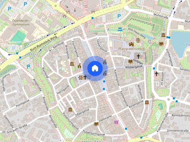 Ideal für 3 Personen! Kleine 4 Zimmer Wohnung mit Garage in Neumarkt Pölling, ruhige Stadtrandlage