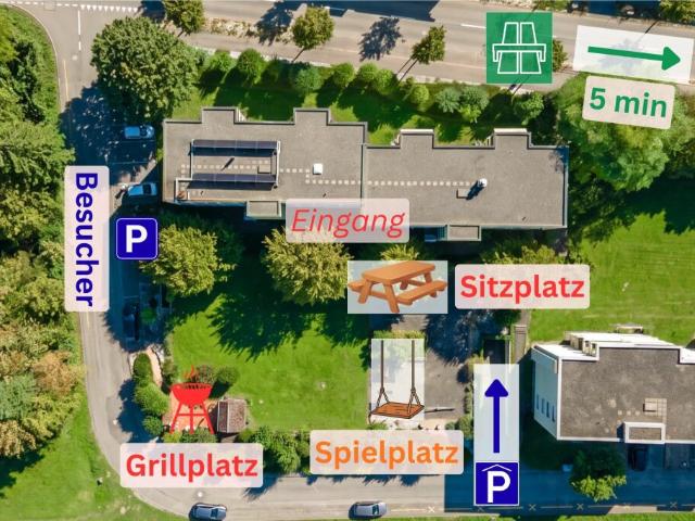 Ideal für Singles, Paare & Pendler Schön renovierte 3.5 Zimmer Wohnung