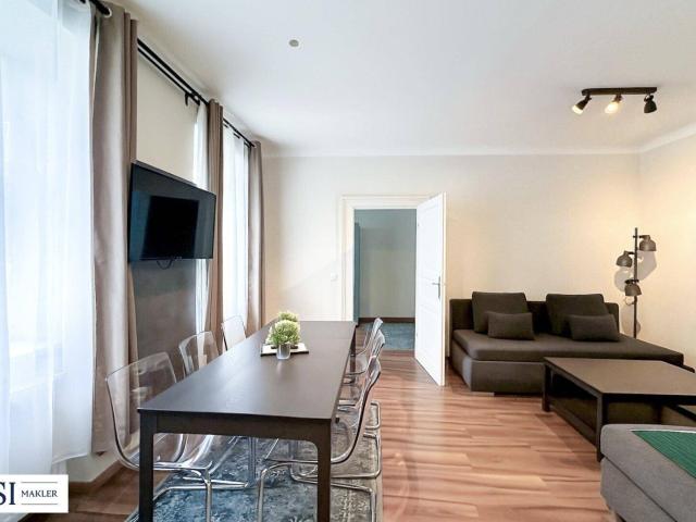 Ideal für Pendler – möblierte 2 Zimmer Altbauwohnung in Bahnhofsnähe