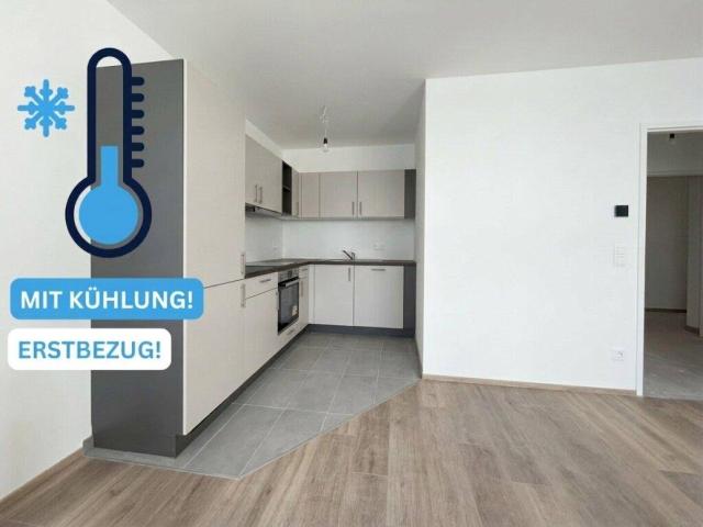 Ideal geschnittener 2 Zimmer Erstbezug direkt neben U4/U6 Station Längenfeldgasse mit Kühlung
