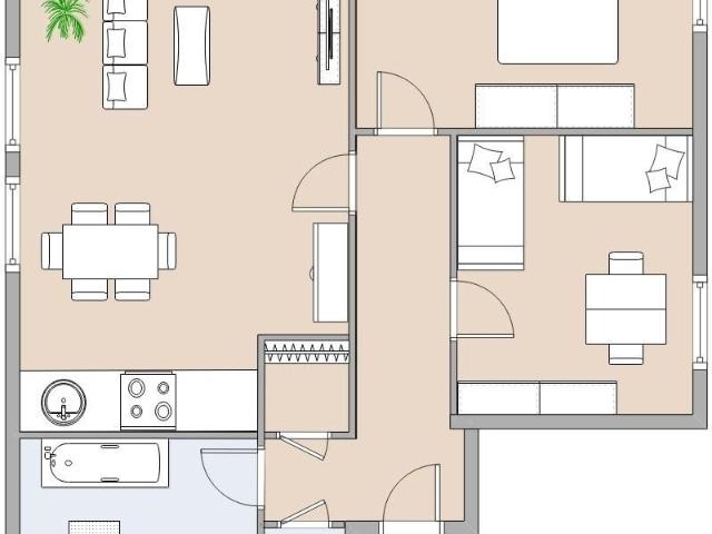 Ideale 3 Zimmer Wohnung mit Gemeinschaftsgarten in Eibiswald