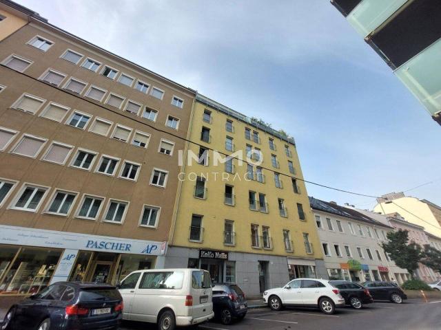 Ideale 2 Zimmer Wohnung mit großem Balkon Bismarckstraße 16 Top 11