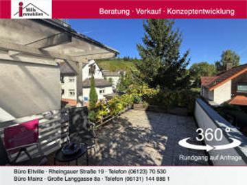 Ideale alternative zu einer Eigentumswohnung: Attraktives freistehendes Einfamilienhaus teilweise mit Blick und schönen Terrassen