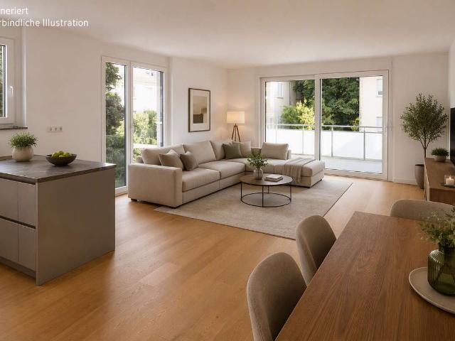 Ideale Familienwohnung mit sonnigem Südbalkon!