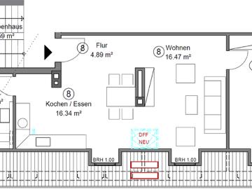 Ideale Kapitalanlage Helle 2,5 Zimmer Wohnung in Hamm Herringen – vermietet, modernisiert