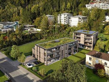 Baustart erfolgt: 2 Zimmer Terrassenwohnung, Schwimmbad ums Eck