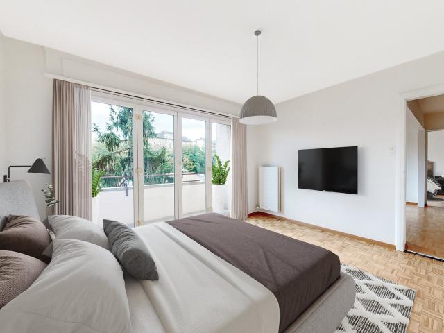 Idéalement situé dans un immeuble convivia l!