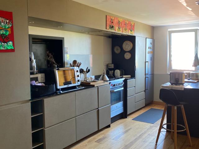 Ideally located close to shops, train, bus, primary school and nursery school in the village