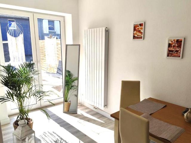 Idyllic 3 room maisonette with large terrace rural, quiet yet very central location