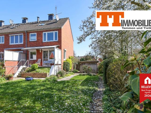 TT: Ihr neues Zuhause am Altengrodener Park – Reihenendhaus mit viel Platz und idyllischem Grundstück!