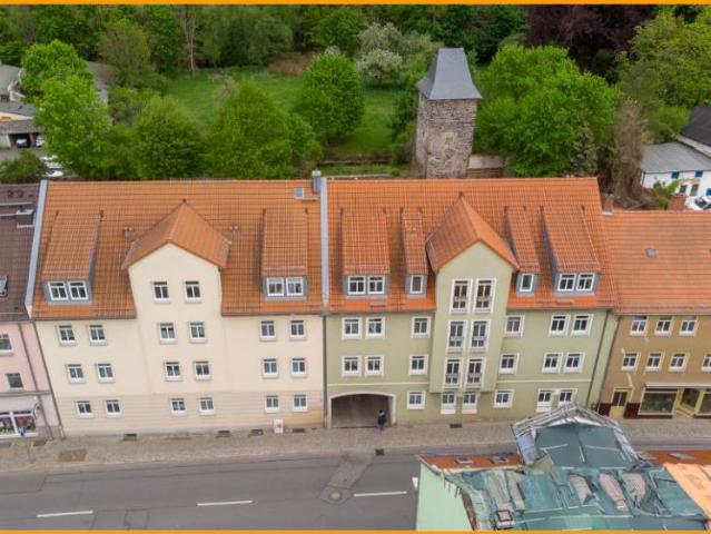 Idyllisch wohnen im Zentrum von Weida! Gemütliche 1 Raum Wohnung mit Dusche