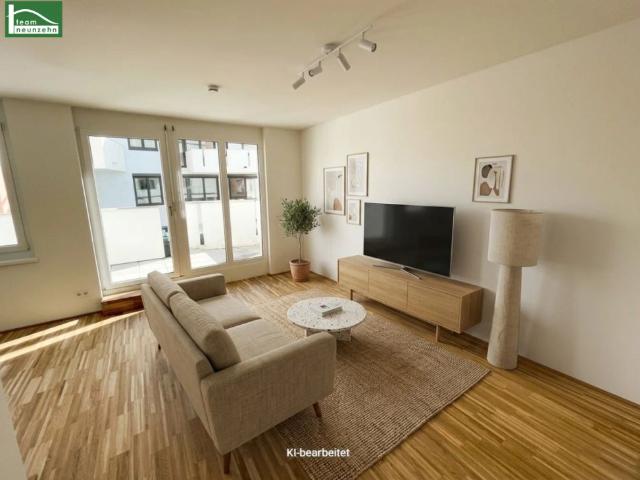 Idyllisch & urban Gemütliche 2 Zimmer Wohnung mit weitläufiger Terrasse und Balkon! Ab 01.11.2026 beziehbar!