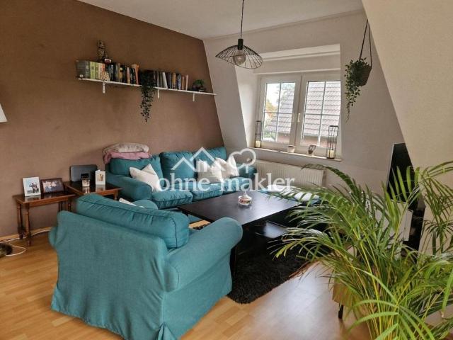 Idyllische Dachgeschoss Wohnung in ruhiger Lage 3 ZKB