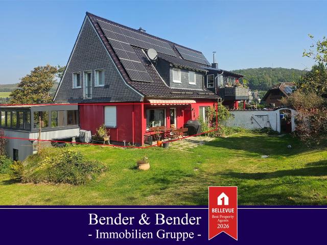 Idyllische Erdgeschosswohnung mit Ausblick ins Grüne in ruhiger Lage!