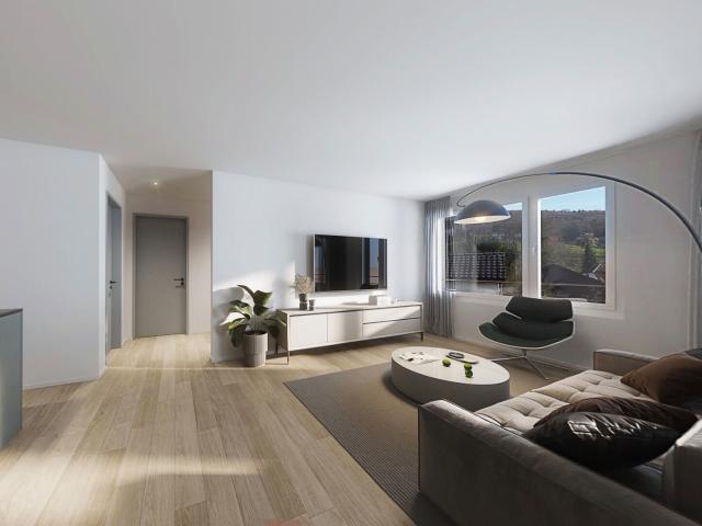 Attic flat with 3.5 rooms on sale in Ziefen 107 m² | dreamo. Ch