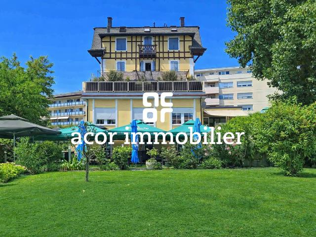 Ikonisches Restaurant in Sierre: Wände, Geschäftsgrundlage und Maschinen!