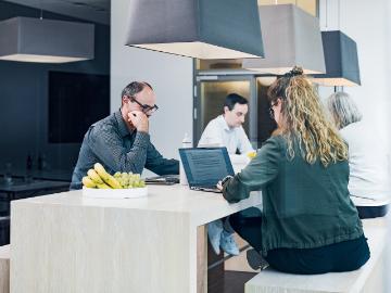 Hammerbrook, Elbbrucken - Büroraum
