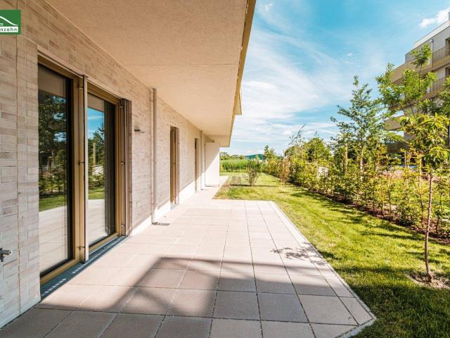 Ihr Garten zum Entspannen im grünen Hirschfeld 3.Zimmer im Erdgeschoss mit Top Ausstattung Geothermie. Provisionsfrei