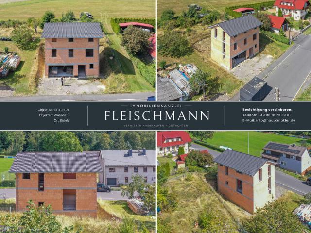 Ihr Haus, Ihre Ideen – EFH Rohbau mit Doppelgarage auf großzügigem Grundstück