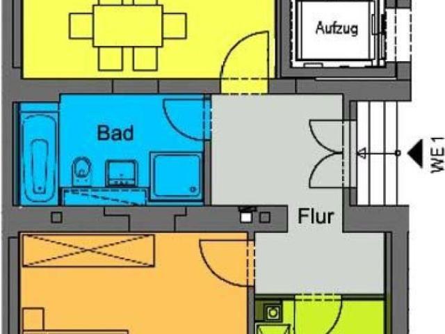 Ihr neues Wohndomizil mit hofseitigem Balkon!