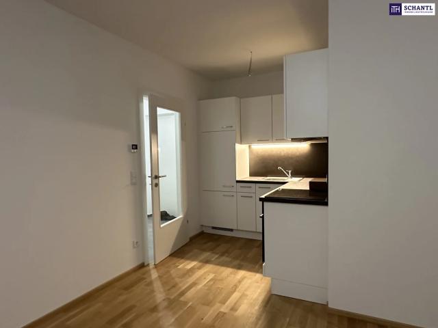 Ihr neues Wohnglück: Sonnige 2 Zimmer Wohnung mit Traum­balkon, Tischlerküche und Tiefgarage!