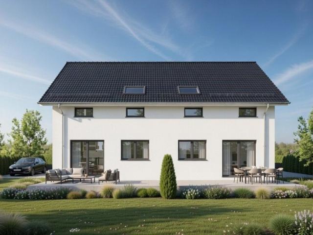 Ihr neues Traumhaus Moderne Doppelhaushälfte