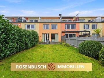 Ihr neues Zuhause wartet modernes Reihenhaus mit Garten, Dachterrasse & 2 Stellplätzen
