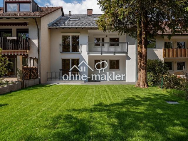 Ihr neues Zuhause: Exklusiv modernisierte 4 Zimmer Wohnung mit großem Garten