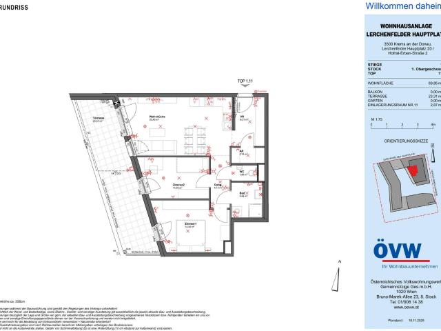 Ihr neues Zuhause in Krems – ERSTBEZUG Stiege 1 / Top 11
