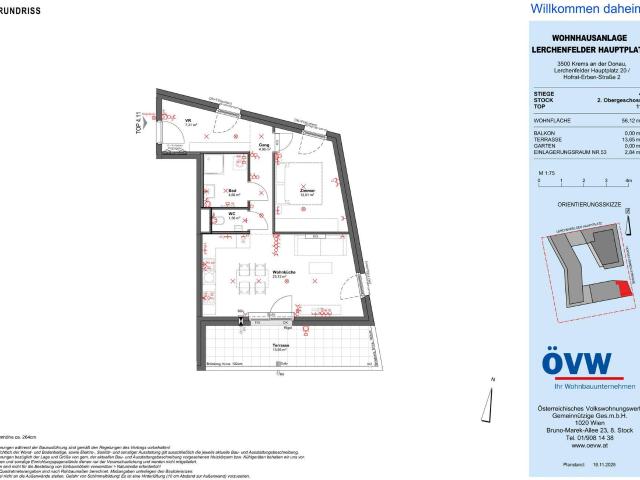 Ihr neues Zuhause in Krems – ERSTBEZUG Stiege 4 / Top 11