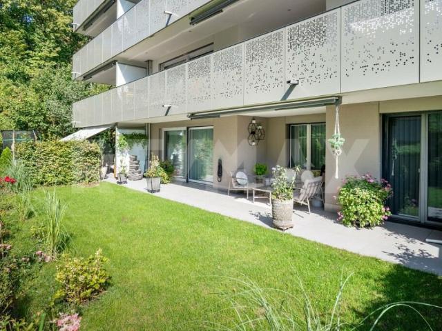 Ihr neues Zuhause mit Garten und viel Wohnqualität! 3.5 Zimmer Gartenwohnung in Bülach