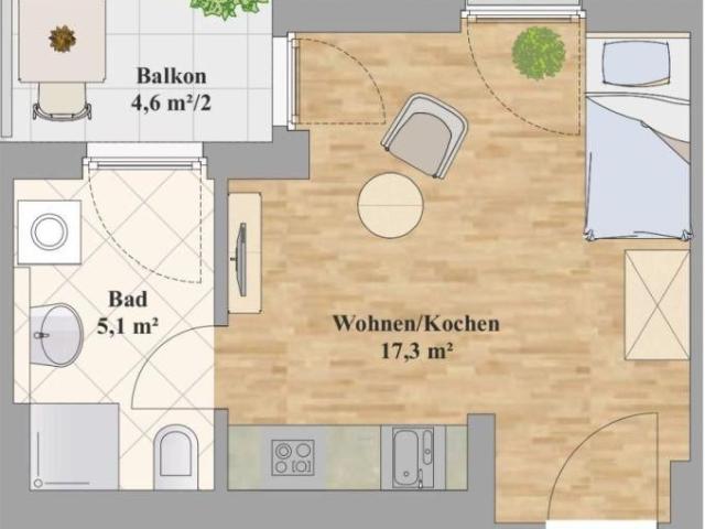 Ihr neues Zuhause mit Einbauküche! Tageslichtbad!