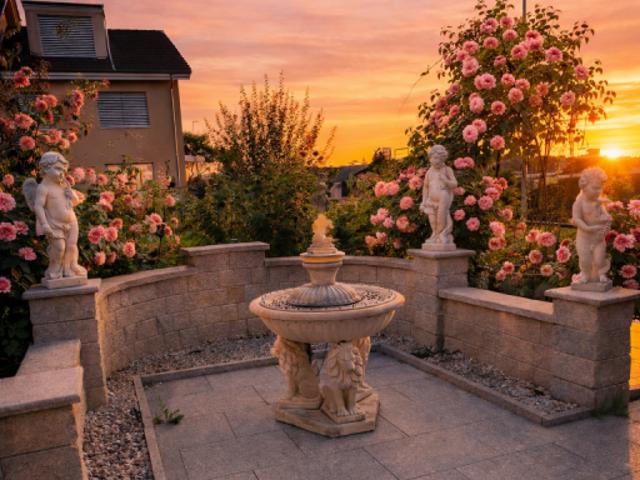 Ihr sonniges Familienparadies Gartenoase privatsphäre Stadtnah, wo Wein wächst, Kinder lachen und Abende golden sind